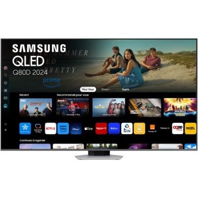 image TV QLED SAMSUNG TQ55Q80D 2024