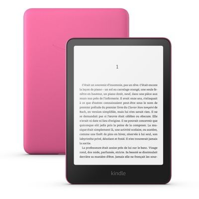 image Nouvel Amazon Kindle Paperwhite (16 Go) | Notre modèle le plus rapide avec un nouvel écran antireflets de 7" et une autonomie de plusieurs semaines | Avec publicités | Rose framboise