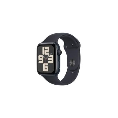 image Apple Watch SE (2ᵉ gén) 40 mm GPS + Cellular Montre connectée avec Boîtier en aluminium minuit et Bracelet Sport minuit (S/M). Suivi activité et sommeil, détection accidents, suivi fréquence cardiaque