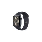 image produit Apple Watch SE (2ᵉ génération) 44 mm GPS Montre connectée avec Boîtier en Aluminium Minuit et Bracelet Sport Minuit (M/L). Suivi activité et Sommeil, détection Accidents, Suivi fréquence Cardiaque