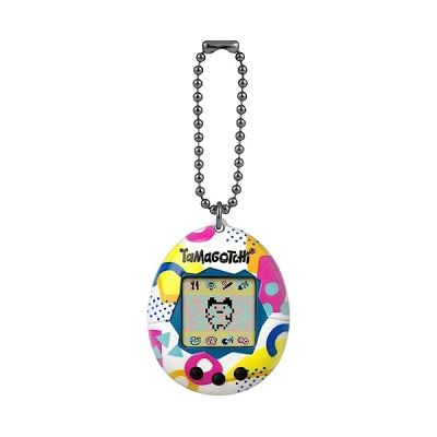 image Bandai - Tamagotchi - Tamagotchi Original - Memphis Style - Animal électronique virtuel avec écran Couleur, 3 Boutons et Jeux - Jouet Animal interactif en Français - Jouet Enfant 8 Ans et + - 42957