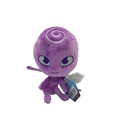 image Bandai - Miraculous - Peluche Kwami Toute Douce 15 cm - Nooroo - Licence Officielle Miraculous - Peluche Kwami Papillon Nooroo - P50700