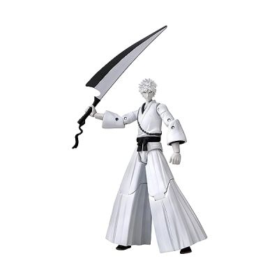 image Bandai - Anime Heroes - Bleach - Figurine Anime Heroes 17 cm - White Kurosaki Ichigo - Licence Officielle Bleach - Figurine d'action articulée Ichigo - 36974