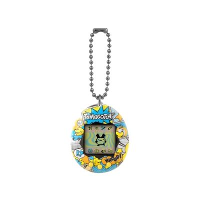 Bandai – Tamagotchi Original – Pochitchi Comic Book – Animal interactif avec écran LCD en Français, 3 Boutons et Mini-Jeux – Idée Cadeau Jeu Animal virtuel – Jouet Enfant 8 Ans et + – 42976