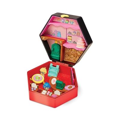 image Bandai - Miraculous Ladybug - Mini Univers Chibi Boulangerie - Mini Figurines Marinette et Adrien incluses - Licence Officielle Miraculous - Boîte avec Accessoires - P50551