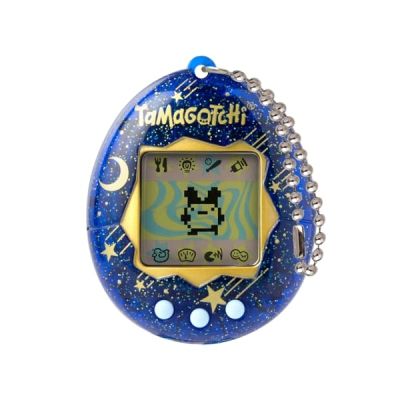 image Bandai - Tamagotchi - Tamagotchi Original - Starry Night - Animal électronique virtuel avec écran Couleur, 3 Boutons et Jeux - Jouet Animal interactif en Français - Jouet Enfant 8 Ans et + - 42970