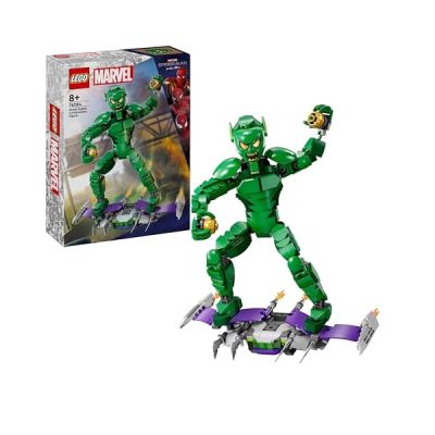 image LEGO Marvel Figurine du Bouffon Vert à Construire Jouet Garçon et Filles de 8 Ans et Plus Fans de Super-héros Idée Cadeau d'anniversaire et Décoration de Chambre d'enfant 76284