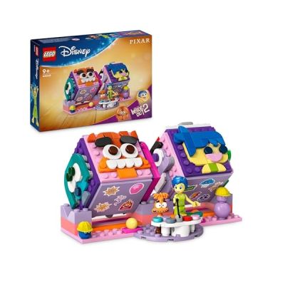 LEGO Disney Les Cubes des Émotions Vice-Versa 2 de Pixar - Set de Construction Inspiré du Film pour Aider Votre Enfant à Gérer Ses Émotions comme Les Personnages Joie et Anxiété 43248