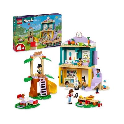 image LEGO Friends La Maternelle de Heartlake City - Set de Jeu Interactif avec Une Salle de Classe - Jeu Créatif pour Les Filles et Les Garçons dès 4 Ans - 2 Mini-poupées et 4 Micro-poupées 42636