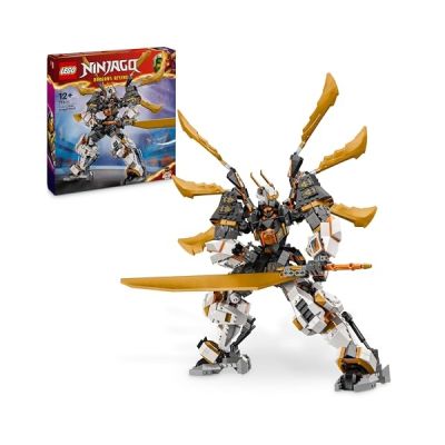 LEGO Ninjago Le Dragon Titan de Cole - Set Aventures pour Garçons et Filles - Jouet de Construction Robot Ninja avec 1 Minifigurine - Cadeau d’Anniversaire pour Enfants dès 12 Ans 71821
