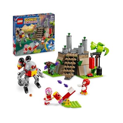 image LEGO Sonic The Hedgehog Knuckles et Le Sanctuaire du Master Emerald - Jouet pour Enfant Inspiré du Jeu Vidéo Culte - Cadeau pour Joueurs - Set d’Aventure pour Garçons et Filles dès 8 Ans 76998