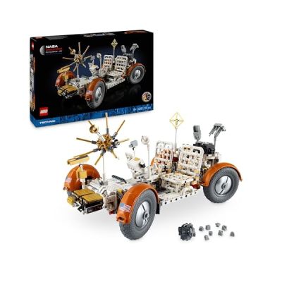 LEGO Technic Véhicule d’Exploration Lunaire NASA Apollo - LRV - Rover Spatial pour Adultes - Cadeau Collector sur Le Thème de l’Espace pour Les Passionnés de Science et de Véhicules Cosmiques 42182