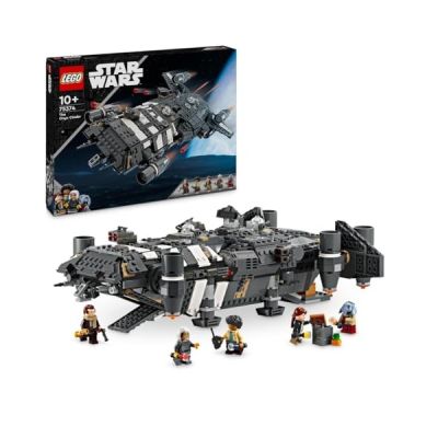 image LEGO Star Wars : Skeleton Crew Le Onyx Cinder - Vaisseau Spatial à Collectionner - Jouet de Construction Créative - Le Set Inclut 5 Personnages pour Les Garçons et Les Filles de 10 Ans et Plus 75374