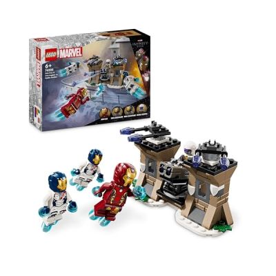 image LEGO Marvel Iron Man et l’Iron Legion Contre Le Soldat de l’Hydra, Set de Jeu et d’Aventure Avengers pour Enfants Créatifs et Fans de Super-héros, Cadeau pour Garçons et Filles de 6 Ans et Plus 76288