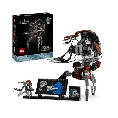 image LEGO Star Wars Le Droïdeka - Droïde Destroyer en Briques à Collectionner - Set de Construction pour Le Jeu créatif et modèle à Exposer - Idée de Cadeau pour Les Adultes Fans de la Saga 75381