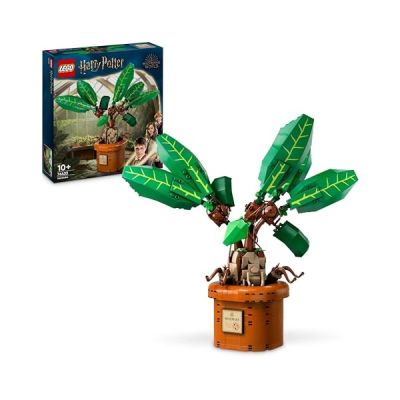 image LEGO Harry Potter Mandragore - Plante et Pot - Créature Magique - Idée de Cadeau pour Les Filles, Les garçons et Les Fans - Set pour Les Enfants imaginatifs - Idée déco 76433