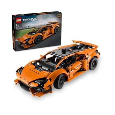 LEGO Technic 42196 Exclu Cdiscount Lamborghini Huracán Tecnica orange Voiture Jouet Pour Enfant de 9 Ans