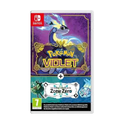 Nintendo Pokémon Violet + Pass d'extension "Le trésor enfoui de la Zone Zéro"