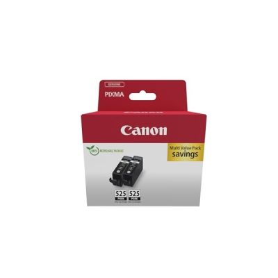 image Canon PGI-525 Lot de 2 Cartouches d'encre Authentiques en Carton Noir