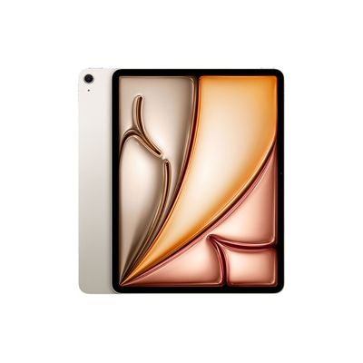 image Apple iPad Air 13 (M2) : Écran Liquid Retina, 128 Go, Caméra Avant 12 Mpx Horizontale/Appareil Photo arrière 12 Mpx, Wi-FI 6E, Touch ID, Autonomie d’Une journée - Lumière stellaire