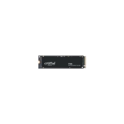 image Crucial T705 SSD 4To PCIe Gen5 NVMe M.2 SSD Interne Gaming, jusqu’à 14.100Mo/s, Microsoft DirectStorage, Rétrocompatibilité PCIe 4.0, Disque Dur SSD - CT4000T705SSD3