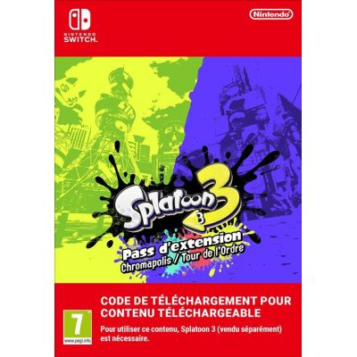 DLC Pass d'Extension pour Splatoon 3 • Code de téléchargement pour Nintendo Switch