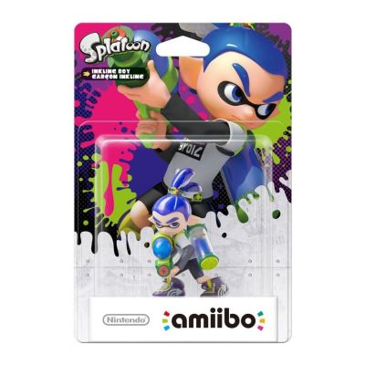 Figurine Amiibo - Garçon Inkling • Collection Splatoon