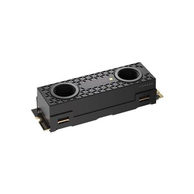 image Corsair MP700 Pro SE Hydro X Series 4 to M.2 PCIe Gen5 x4 NVMe 2.0 SSD – M.2 2280 – Jusqu’à 14 000 Mo/s Lecture Séquentielle – TLC NAND Haute Densité – Waterblock Préinstallé – Noir