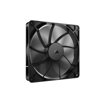 image CORSAIR RS140 140mm Ventilateur PWM – Connexion Daisy-Chain – Faible Bruit – Roulement à Dôme Magnétique – Paquet Unique – Noir