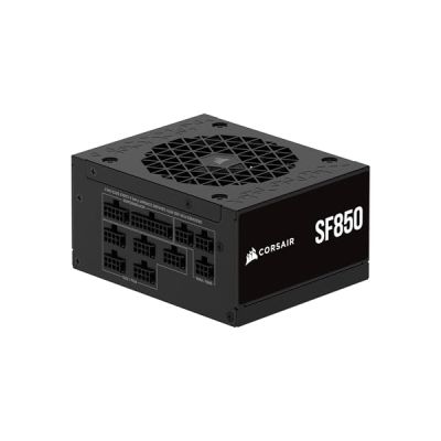 image CORSAIR SF850 (2024) Alimentation ATX Entièrement Modulaire à Faible Bruit 80 Plus Platinum – Compatible ATX 3.1 – Compatible PCIe 5.1 – Support SFX-to-ATX Inclus – Noir