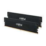 image produit Crucial Pro RAM DDR5 32Go Kit (2x16Go) 6000MHz CL36, Mémoire Overclocking Gaming, Intel XMP 3.0 / AMD Expo, (PC) Mémoire RAM 32Go DDR5, Noir - CP2K16G60C36U5B