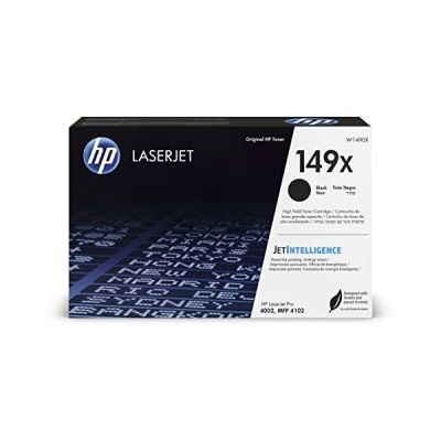 HP Cartouche de Toner Laserjet Authentique Noir 149X Grande capacité