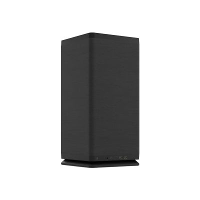 image Fractal Design Mood Black PC Case - Sleek Fabric Design, 180mm Top Fan, Conceals 325mm Graphics Card, m-ITX Motherboard Compatible, Easy Access Build, Efficient Cooling