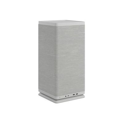 image Fractal Design Mood Light Gray PC Case - Sleek Fabric Design, 180mm Top Fan, Conceals 325mm Graphics Card, m-ITX Motherboard Compatible, Easy Access Build, Efficient Cooling