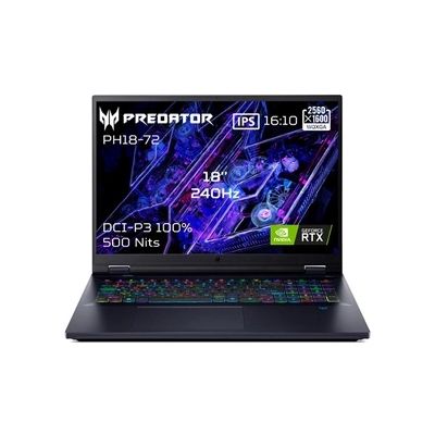 image ACER Portable Predator Helios 18 PH18-72-98TR Intel Core i9-14900HX 32GB DDRS5 2ToSSD NVIDIA GeForce RTX4080 18'' WQXGA IPS 240Hz (Mate) Win11H