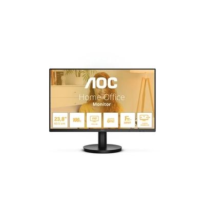 image AOC 24B3HMA2 - Moniteur 24 Pouces Full HD, Haut-Parleur intégré (1920x1080, 100 Hz, VGA, HDMI 1.4), Noir