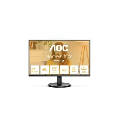 image AOC 27B3HMA2 - Moniteur Full HD 27 Pouces, intégré Haut-parleurs (1920x1080, 100 Hz, VGA, HDMI 1.4) Noirs