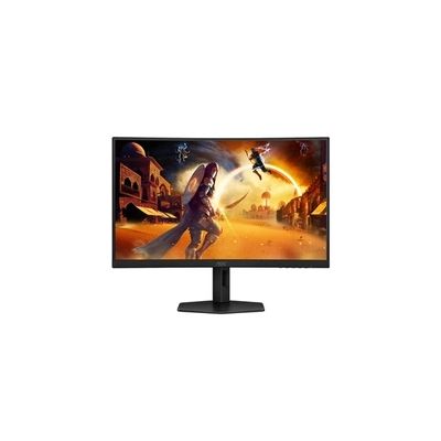 image AOC Gaming CQ27G4X - Moniteur incurvé QHD 27 Pouces, 180 Hz, 0,5 ms, FreeSync Prem., HDR10 (2560x1440, DisplayPort, 2X HDMI) Noir/Gris