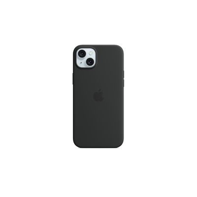 image Apple Coque en Silicone avec MagSafe pour iPhone 15 Plus - Noir ​​​​​​​