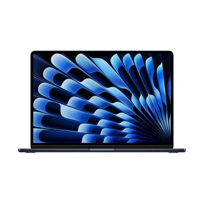 image MacBook Air 15,3'' 256Go SSD 24Go RAM Puce M3 CPU 8 cours GPU 10 cours Minuit Nouveau