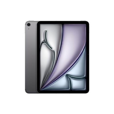 image Apple iPad Air 11 (M2) : Écran Liquid Retina, 256 Go, Caméra Avant 12 Mpx Horizontale/Appareil Photo arrière 12 Mpx, Wi-FI 6E + 5G avec eSIM, Touch ID, Autonomie d’Une journée - Gris sidéral