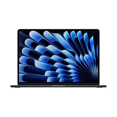 image MacBook Air 15,3'' 256Go SSD 16Go RAM Puce M3 CPU 8 cours GPU 10 cours Minuit Nouveau