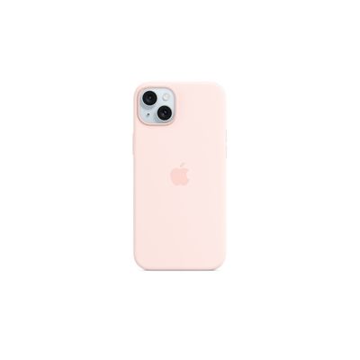 image Apple Coque en Silicone avec MagSafe pour iPhone 15 Plus - Rose pâle ​​​​​​​