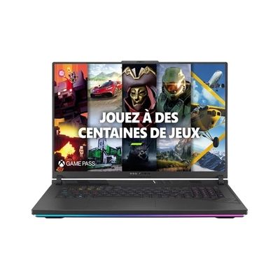 image gaming ROG STRIX-G18-G814JZR-N6008W Gris  Intel Core i9 32G 1TB MVMe M.2 PCIe 4.0 SSD Nvidia GeForce RTX 4080 TGP 175 W