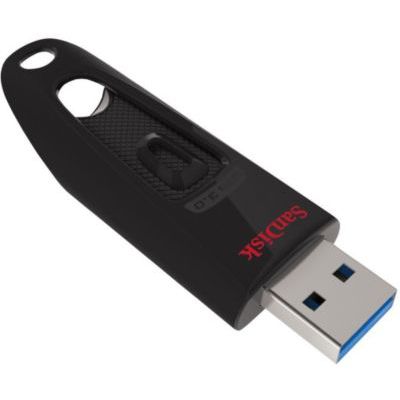 image Clé USB 3.0 SanDisk Ultra 128 Go avec une vitesse de lecture allant jusqu'à 130 Mo/s