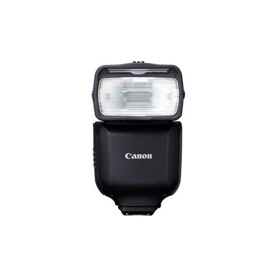 image Canon Speedlite EL-10 with E-TTL II, Versatile Power Range of 1/1 to 1/1024, Multi-Function Shoe, Lightweight and Powered by AA Batteries.