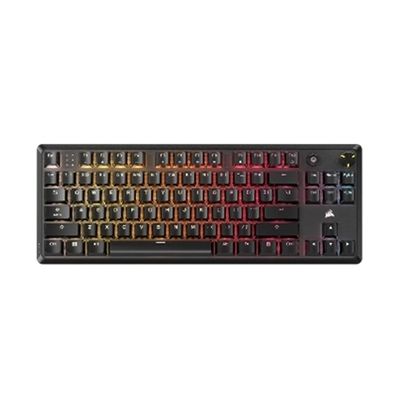 image CORSAIR K70 CORE TKL RGB Clavier de Jeu Mécanique Sans Clé – Interrupteurs Linéaires CORSAIR MLX Red v2 Pré-Lubrifiés – SOCD – Capuchons de Clé en ABS – Amortissement du Son – AZERTY FR – Noir