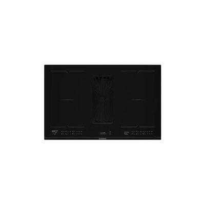 image De Dietrich DPH4840B, Plaque à induction avec système d'aspiration Infinite Black, Black