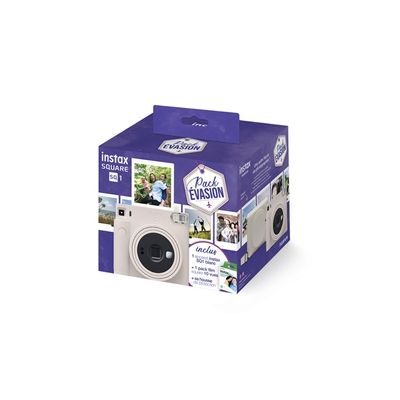 image Instax Square SQ1 Pack EVASION + 10 films + 1 housse