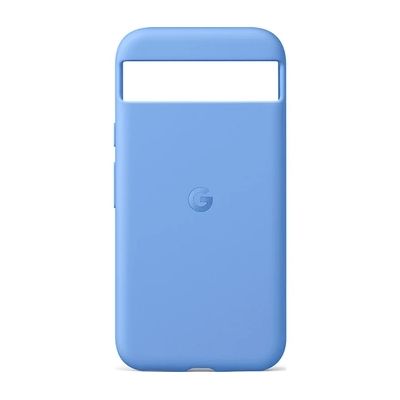 image Google Coque Pixel 8a – Silicone Durable dans Le Temps résistant aux Taches – Coque pour téléphone Android – Bleu Azur